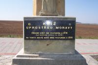 kříž uprostřed Moravy