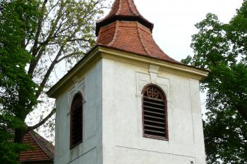 barokní zvonice od západu (© Jaroslav Valečka, 05/2011)