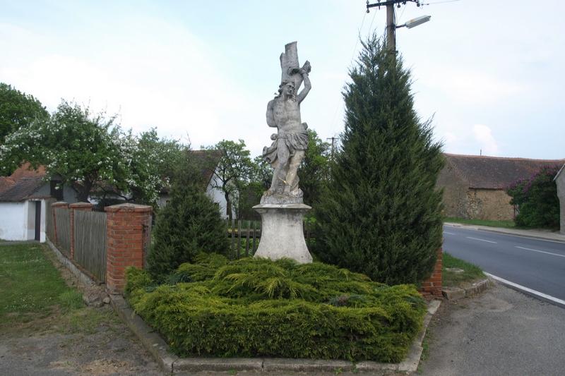 socha sv. Šebestiána