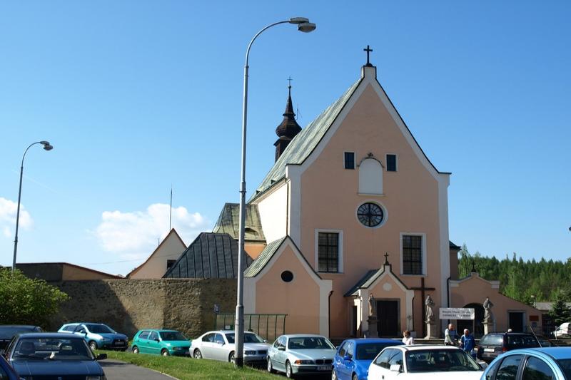 klášter kapucínů s kostelem sv. Antonína Paduánského
