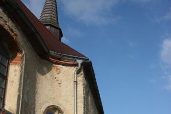 Jihovýchodní nároží lodi s nikou, kde kdysi stál Ecce homo ( © Ivan Grisa 07/2011)