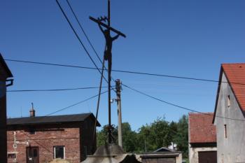 Jäckelův kříž u východní brány na bývalý hřbitov ( © Ivan Grisa 07/2011)