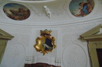 Erb zakladatele Jana dětřicha Petřvaldského (© Dušan Dohňanský 08/2020)