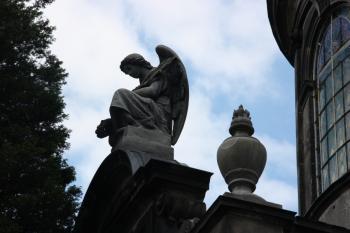 Anděl na západním štítě ( © Ivan Grisa 07/2011)