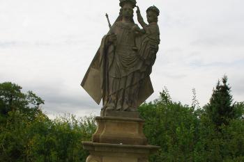 Nový Světlov-socha (© Lenka Martinková, 09/2012)