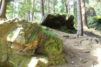 Aueršperk - zřícenina hradu (© Pavel Jarý, 09.08.2009)
