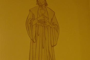 Freska Mistra Jana Husa (© NO CČSH v O.-Z., 11/2009)