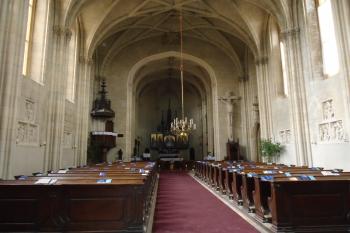 interiér kostela sv. Jakuba Většího (© Jaroslav Špiroch  05/2025)