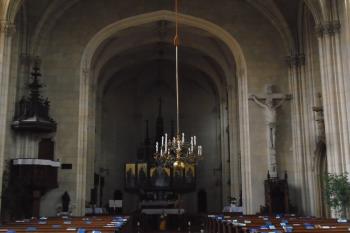 interiér kostela sv. Jakuba Většího (© Jaroslav Špiroch  05/2025)