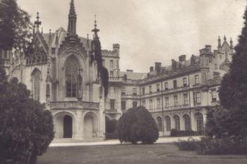 Lednice - Fotografie ze začátku 20.století (soukr.sbírka IvoR) ( © anon.)