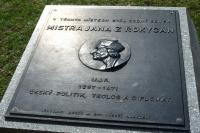 pomník Mistra Jana z Rokycan