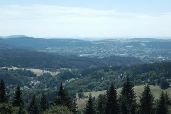 Pohled z Královky na Jablonec n.N. (© Dušan Zeman, 08/2018)