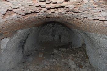 sklepy na místě zámku a provozních budov (© Aleš Novák, 03/2011)