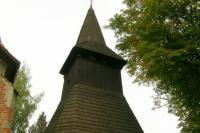 zvonice u kostela Narození Panny Marie
