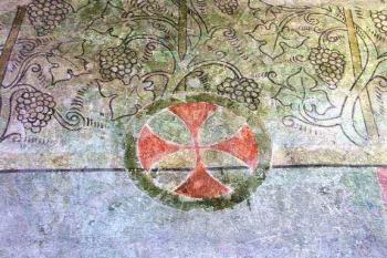 Fragment freseky v zámecké kapli (© Milan Caha, 06/2007)