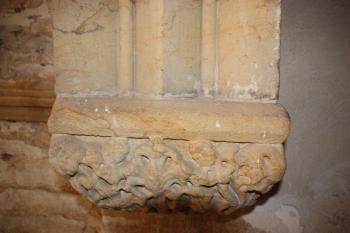 Hradní kaple: jižní přípora tribuny ( © Ivan Grisa 09/2011)