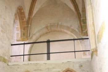 Hradní kaple: tribuna ( © Ivan Grisa 09/2011)