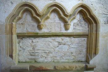 bezděz - sedile v kapli (© zdeněk komínek, 07/2010)