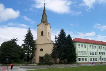 Přerov – kostel sv. Michaela Archanděla (© Ivo Rozehnal, 07/2011)