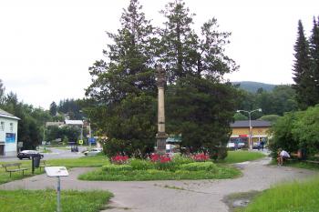 Jeseník – sloup Nejsvětější Trojice (© Ivo Rozehnal, 07/2011)
