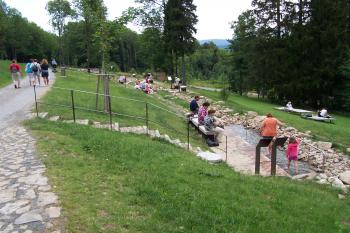 Lázně Jeseník – Balneopark – koupele nohou a daší specialitky (© Ivo Rozehnal, 07/2011)