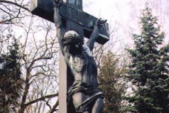 Ukřižovaný od J.V. Myslbeka (2002© Vlky, Jirka Čížek)