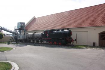 Jižní část dvora s železničními exponáty ( © Ivan Grisa 09/2011)