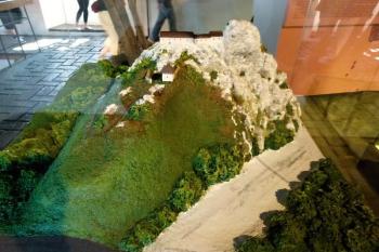 Model pravděpodobné podoby 1. stavební fáze hradu  na konci 13. století ( © Jan P. Štěpánek 09/2011)