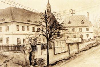 Kresba F. Weitzdörfera z roku 1935 (© F. Weitzdörfer, 1935)
