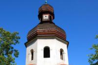 zvonice u kostela sv. Barbory
