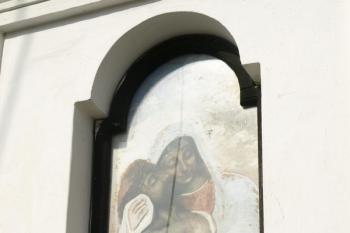 obraz na jižní stěne ( © Milan Caha 10/2011)