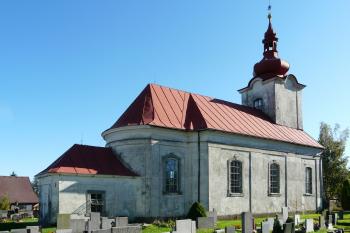kostel od severozápadu (© Jaroslav Valečka, 10/2011)
