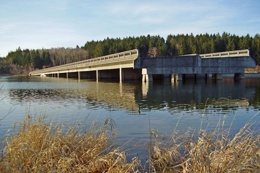 most u Borovska
