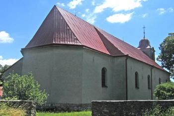 Kostel Navštívení Panny Marie v Heřmanicích u Oder - Vésce ( © Pavel Vítek 06/2011)