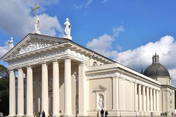 Katedrála sv. Stanislava a sv. Vladislava v litevském Vilniusu (© Pavel Vítek 06/2015)
