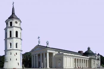 Katedrála sv. Stanislava a sv. Vladislava v litevském Vilniusu (© Pavel Vítek 06/2015)