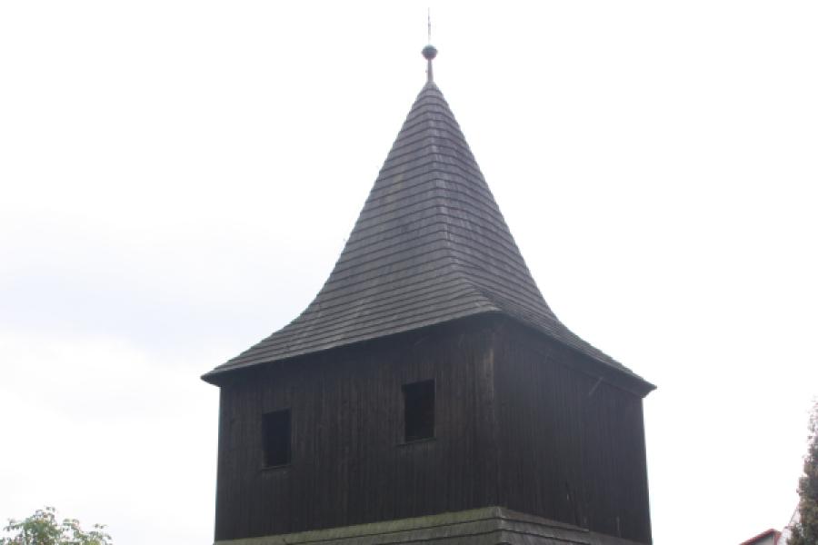 zvonice u kostela sv. Kateřiny