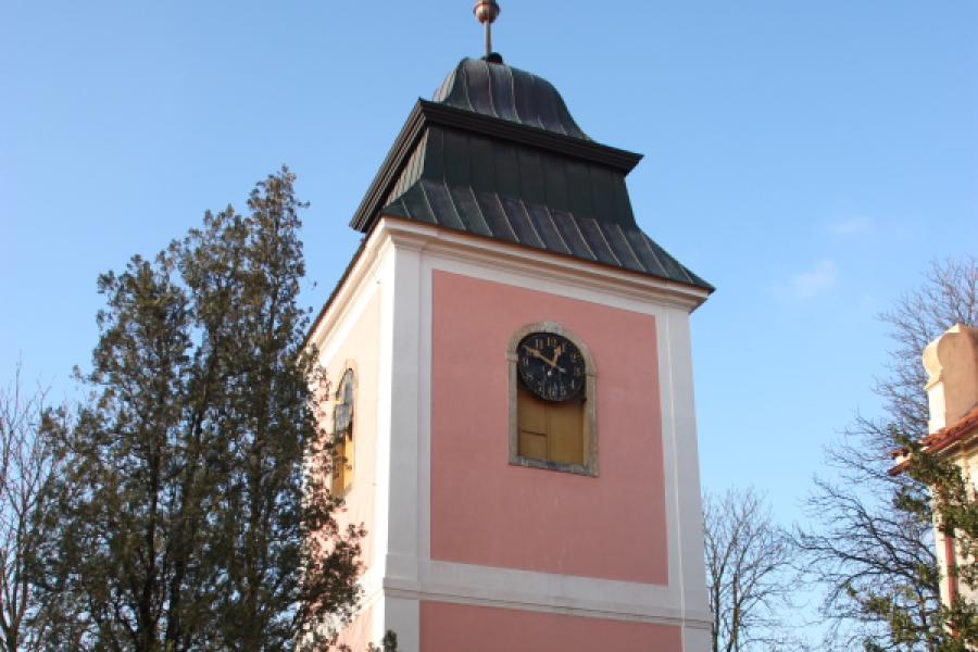 zvonice u kostela sv. Vavřince