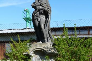 barokní socha zbičovaného Krista “Ecce Homo” (© František Kinař, 04/2012)