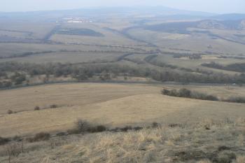 Pohled z kopce k severu (© Prudký Martin, 04/2011)