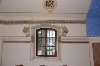 výmalba stěn lodi (© Jaroslav Valečka, 01/2012)