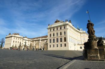 socha sv. Václava na rampě Pražského hradu ( © Milan Caha 01/2012)