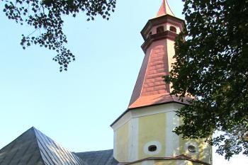 Hřbitovní kostel sv. Barbory v Pacově (© Pavel Vítek  09/2021)