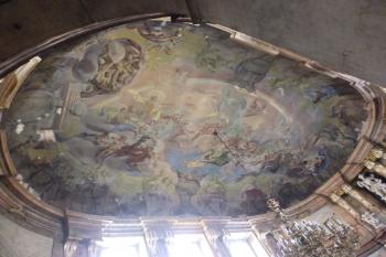 Nástropní freska ve velkém sále (© Johannes Cladis, 07/2015)