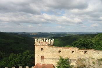 hradní renesanční hláska v jz. hradbě (© D Dohňanský, 07/2015)