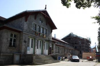 Železniční hraniční nádraží Železná Ruda-Alžbětín / Bayerisch Eisenstein (© Martin Karas, 08/2011)
