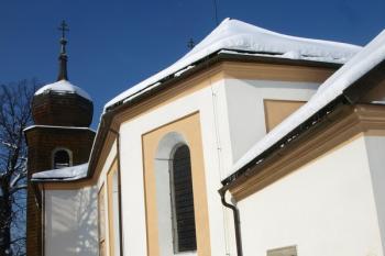 kostel od východu ( © Milan Caha 03/2012)