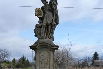 socha sv. Václava - Libochovice (© Kinař František, 04/2012)