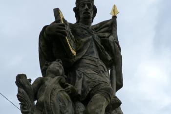 socha sv. Václava - Libochovice (© Kinař František, 04/2012)