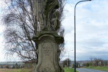socha sv. Václava - Libochovice (© Kinař František, 04/2012)
